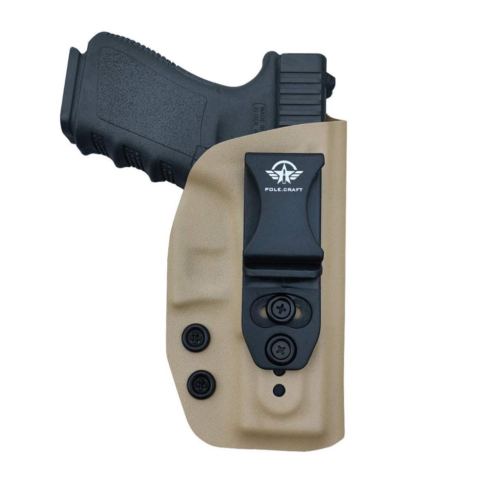 PoLe.Craft IWB KYDEX Holster Glock 19 19X 23 25 32 Cz P10 Gun Holsters Waistband Carry Concealed