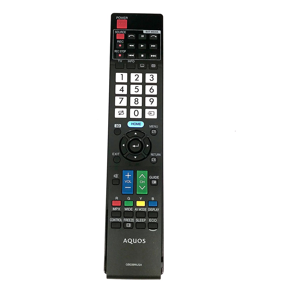 รีโมทคอนโทรลใหม่ GB039WJSA สําหรับ SHARP Aquos LCD HDTV TV LC46LE840X LC52LE840X LC60LE940X LC60LE95