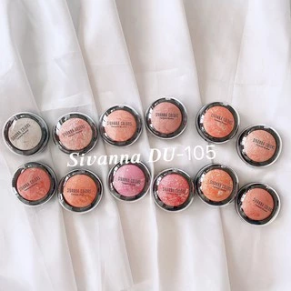 ของแท้ บลัชออนผสมสิมซิมเมอร์ ซิเวียน่า DU105 Sivanna Fantastic Blusher