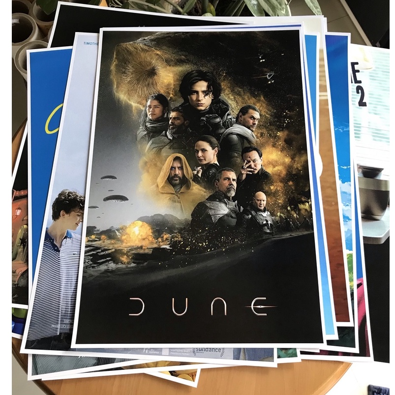 DUNE Poster โปสเตอร์ ดูน หนังมหากาพย์ไซไฟแห่งทศวรรษ Timothée Chalamet, Zendaya มีหลายแบบให้เลือก  ขนาด 33x48 cm - รูปที่ 5