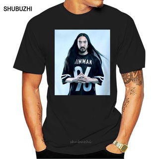 [S-5XL]Ibiza Steve Aoki เสื้อยืดแฟชั่น แขนสั้น พิมพ์ลาย Dj Electro House Music สําหรับผู้ชาย