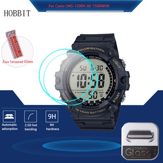 Yifilm ฟิล์มกระจกนิรภัยกันรอยหน้าจอ HD สําหรับ Casio LWS-1200H Casio AE-1500 AE1500 2 ชิ้น