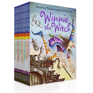 หนังสือภาษาอังกฤษสำหรับเด็ก Winnie The Witch Series 14 books by OXFORD press