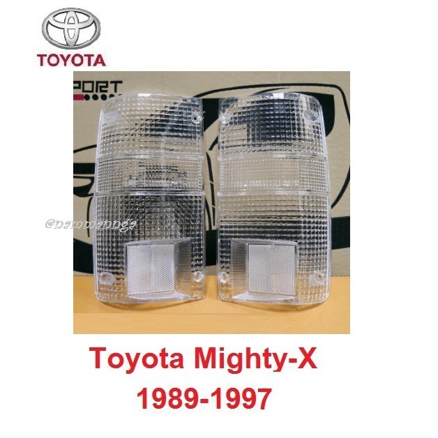 ฝาใส TOYOTA HILUX MIGHTY-X RN85 LN85 MK3 2/4WD 1989-1997 ฝาไฟท้าย โตโยต้า ไมตี้เอ็กซ์ เลนส์ไฟ เลนส์ไ