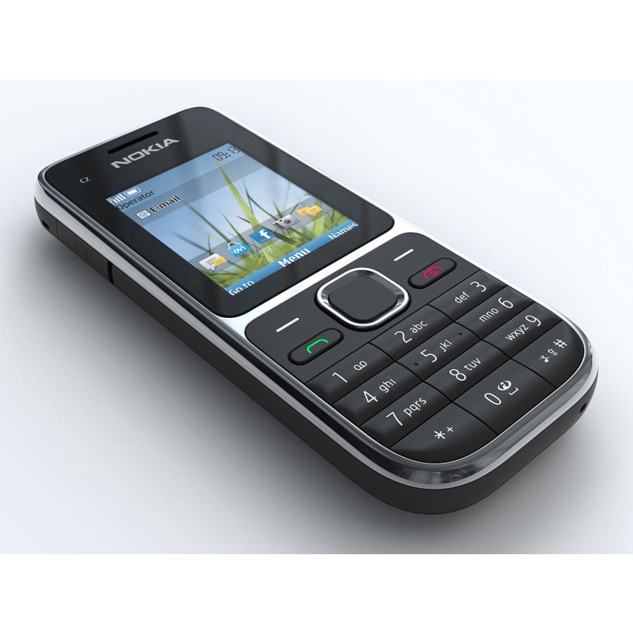 Nokia C2-01 (มือถือโนเกีย4g) Nokiaปุ่มกด มือถือปุ่มกด 3G 4G 5G ทุกค่ายซิม C2DD
