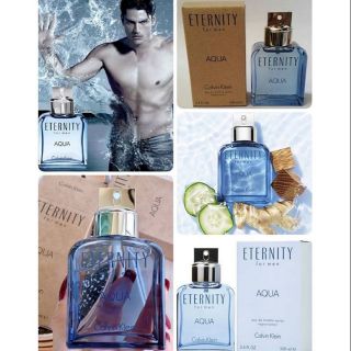 CK Eternity Aqua for Men edt​100ml พร้อมกล่องtester 1,670฿