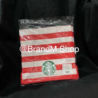 กระเป๋า Starbucks  X’Mas Bag 2022 [ลายทาง]