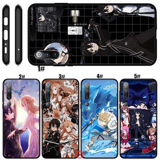 Pd111 เคสโทรศัพท์มือถือแบบนิ่ม ลายดาบออนไลน์ SAO สําหรับ Realme C2 C3 C11 C12 C15 C17 C20 C21 C25