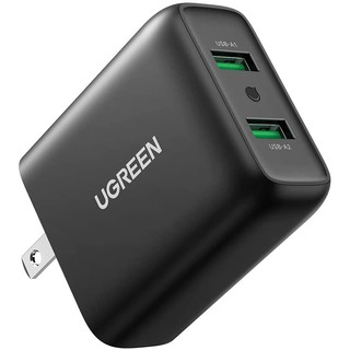 Ugreen(70151,US Plug)USB Charger Quick Charge 3.0 36W Fast Charger Adapter QC3.0 Mobile Phone