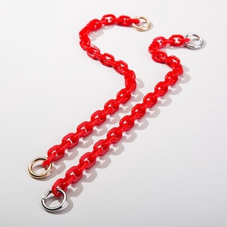 Bag Chain สีใหม่สีอะคริลิค -Shoulder Cross -shoulder Strap