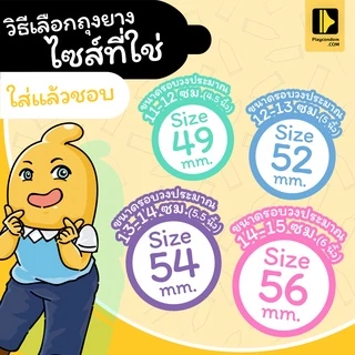 Dumont Comfort 54 ถุงยางอนามัย ใหญ่พิเศษ ผิวเรียบ ขนาด 54 มม. บรรจุ 1 กล่อง (3 ชิ้น)