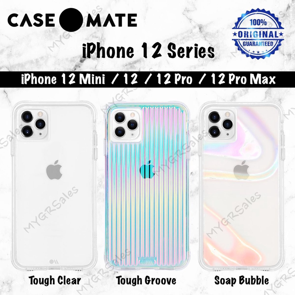 [Shop Malaysia] [iPhone 12 / Mini / 12 Pro / 12 Pro Max] Case-Mate Phone Cases (Original)
