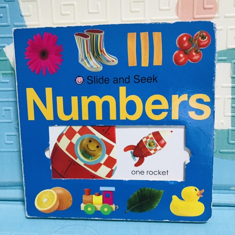 Slide and Seek Numbers (board book )-bj2