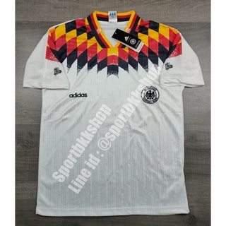 [Retro] - เสื้อฟุตบอล ย้อนยุค ทีมชาติ Germany Home เยอรมัน เหย้า ชุดฟุตบอลโลก 1994