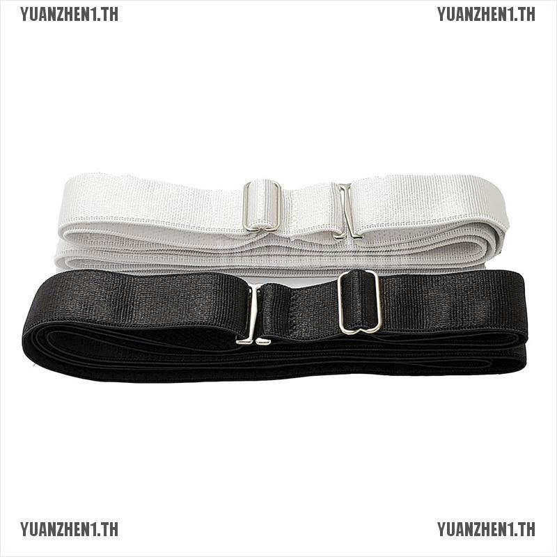 【YUANZHEN1】เสื้อยืด พร้อมเข็มขัด ปรับได้ สําหรับผู้ชาย #4