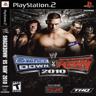 แผ่นเกมส์ [PS2] (ร้านเปิดใหม่) WWE SmackDown vs Raw 2010 (USA)