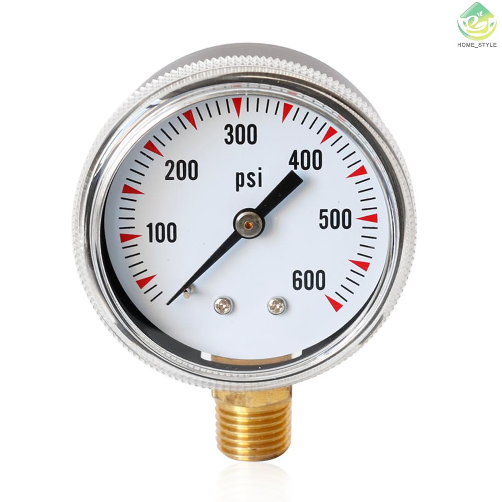 TSY50600psi High Accuracy Radial Pressure Gauge Meter 1/4"NPT Brass