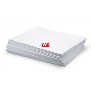 กระดาษใบเสร็จ A6 HVS A6 สีขาว 500 กรัม สําหรับร้านค้าออนไลน์