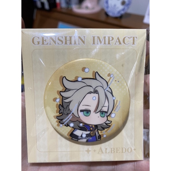 Genshin Impact Can Badge เข็มกลัดเกนชิน (Albedo) *สินค้าลิขสิทธิ์แท้/พร้อมส่ง*