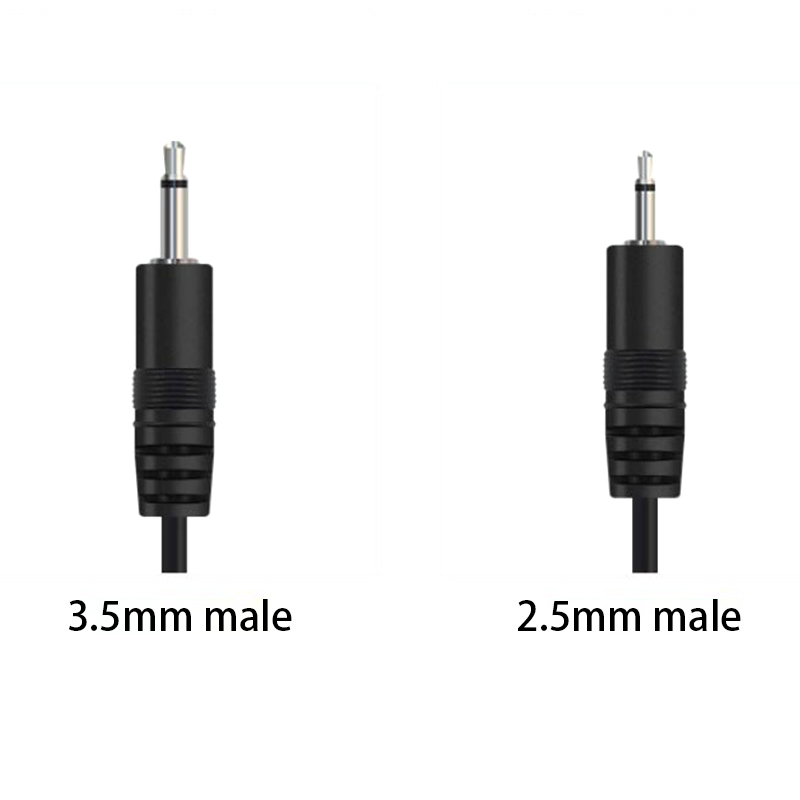 5ชิ้น2.5มิลลิเมตร3.5มิลลิเมตรโมโนเชื่อมต่อสาย25เซนติเมตร2เข็มหมุด ขยายลวดชายหญิงเสียบ ทําเอง ออดิโอซ่อมสายชาร์จ FTH3