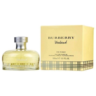 [ส่งฟรีไม่ใช่โค้ด] น้ำหอมแท้ BURBERRY WEEKEND FOR WOMEN EAU DE PARFUM SPRAY 100 ML ของใหม่ กล่องซีล