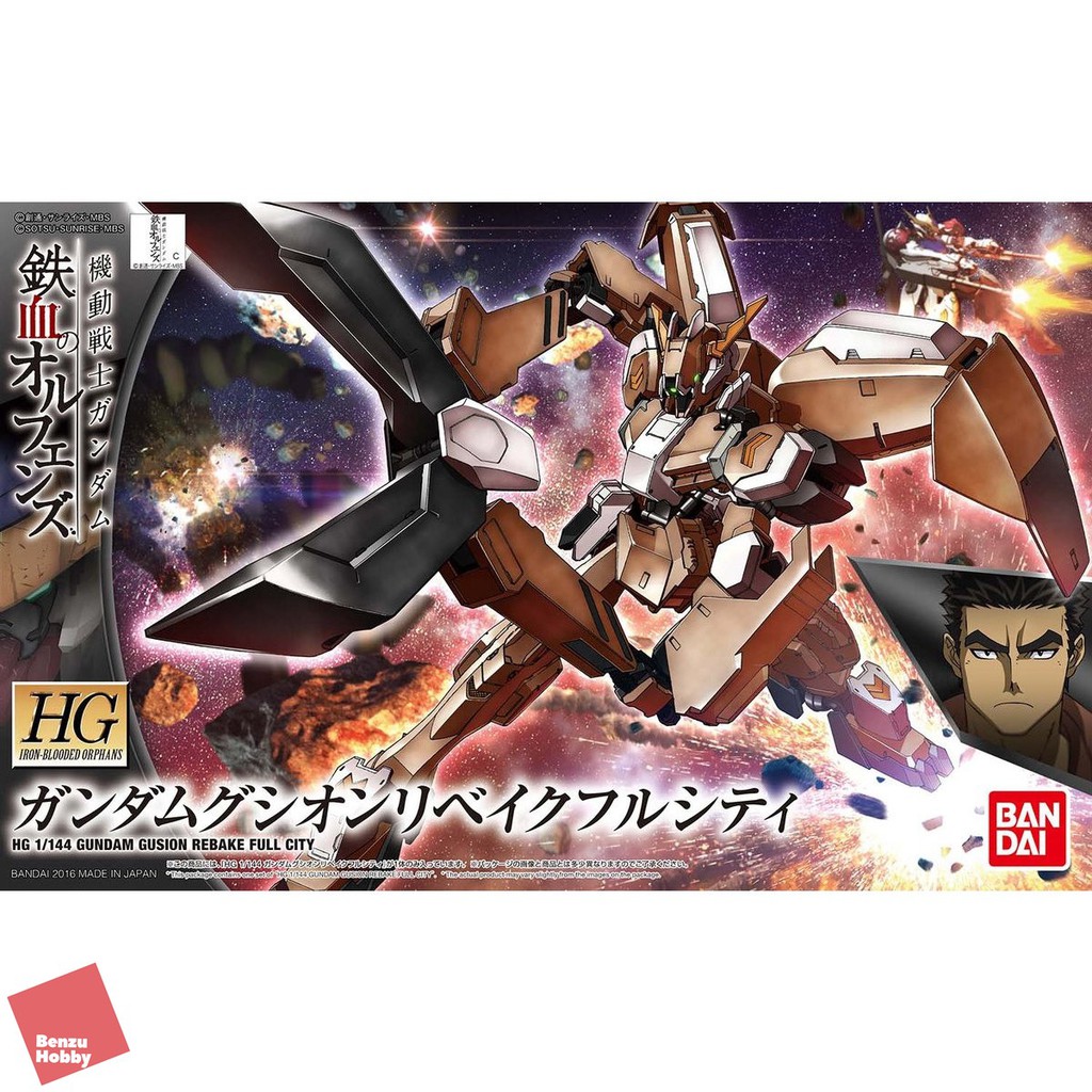 *พร้อมส่ง มีส่งด่วน* 4573102554475 HG 1/144 GUNDAM GUSION REBAKE FULL CITY HGIO