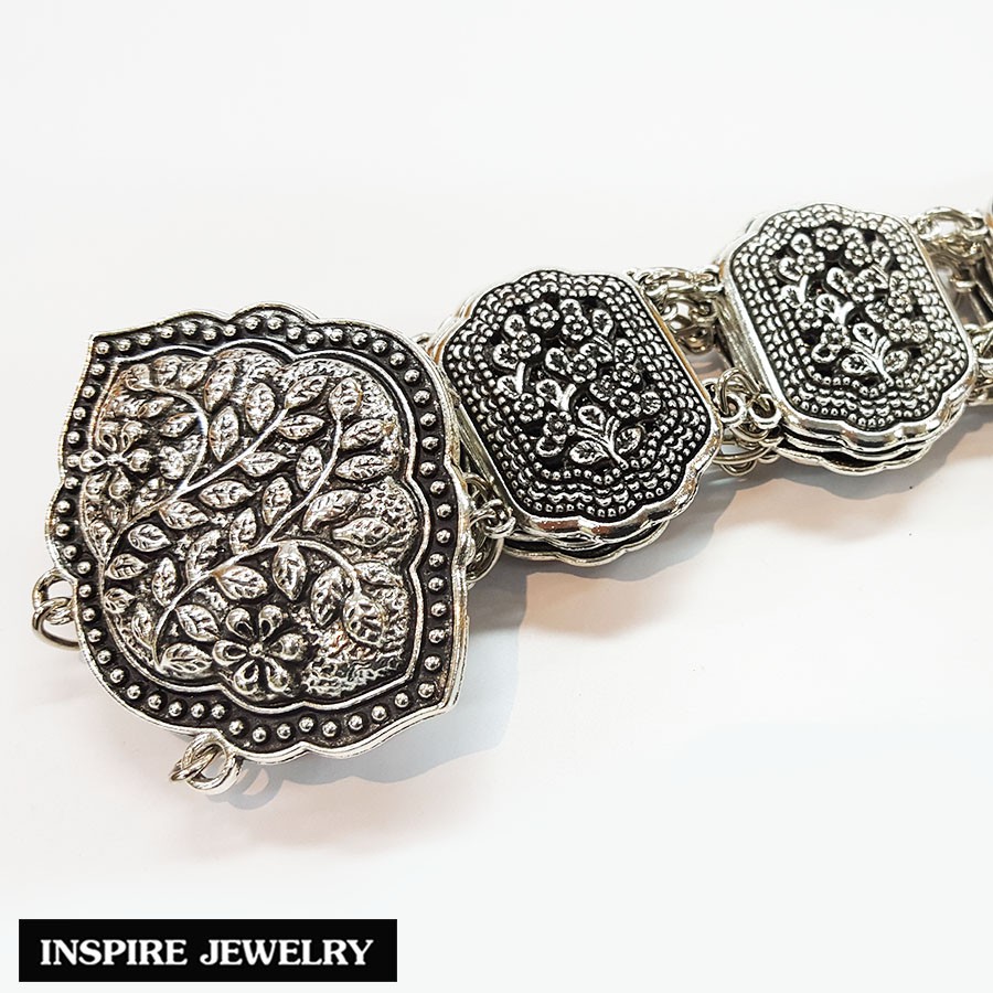 Inspire Jewelry (NN) ,เข็มขัดแบบโบราณ สีทอง สีเงิน และสีเทียมเงินรมดำ สวยงาม สำหรับชุดไทย