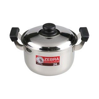 หม้อต้ม หัวม้าลาย CARRY 24 ซม.  POT ZEBRA CARRY 24CM