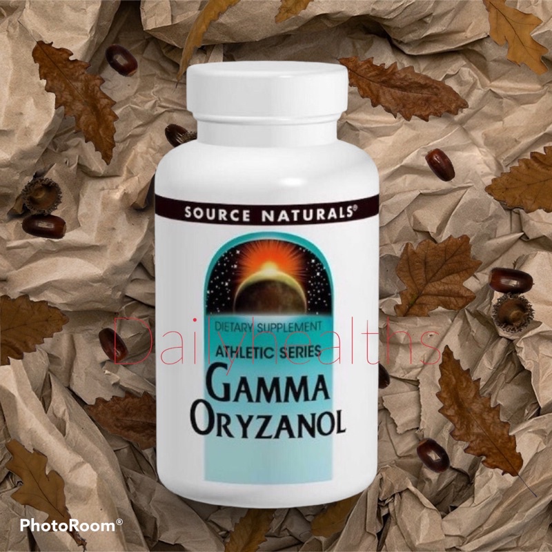 Preorder>> ของแท้ USA สารสกัดน้ำมันรำข้าว แกรม่า โอรีซานอล Source Naturals, Gamma Oryzanol, 60 mg, 100 Tablets