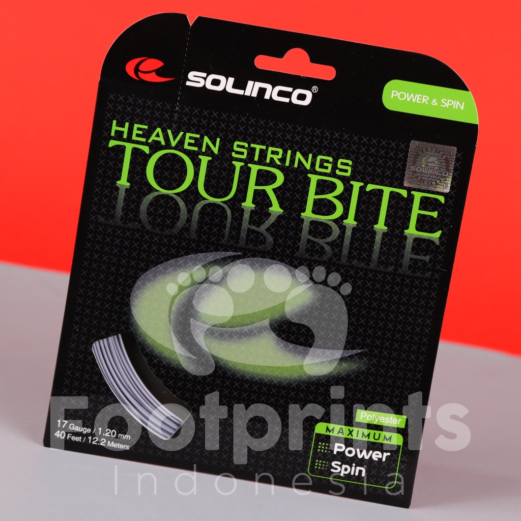 สายไม้เทนนิส Solinco Tour Bite ดั้งเดิม