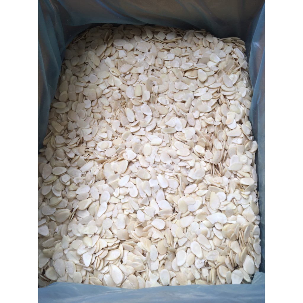 อัลมอนด์สไลด์หนา ***ยกลัง*** นำเข้า(Almond slide) **11.34 kg/ยกลัง**
