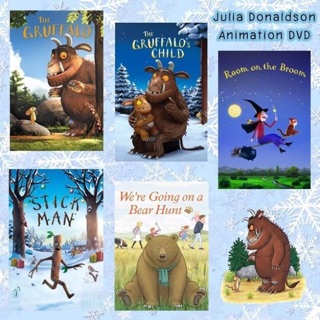 📀"Julia Donaldson Animation DVD" มีทั้งหมด 5 เรื่อง ดูเพลินๆ ไปเลยจร้า..