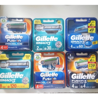 Gillette ใบมีดโกน ผลิตภัณฑ์สำหรับโกนหนวด