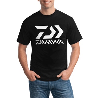 ส่งเร็ว เสื้อยืด พิมพ์ลายตัวอักษร Daiwa แฟชั่นฤดูร้อน สําหรับคู่รักS-5XL