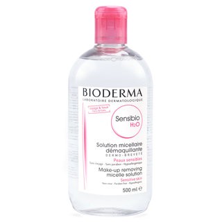 Bioderma Sensibio H2O เช็ดเครื่องสำอาง ผิวแพ้ง่าย 500 ml.