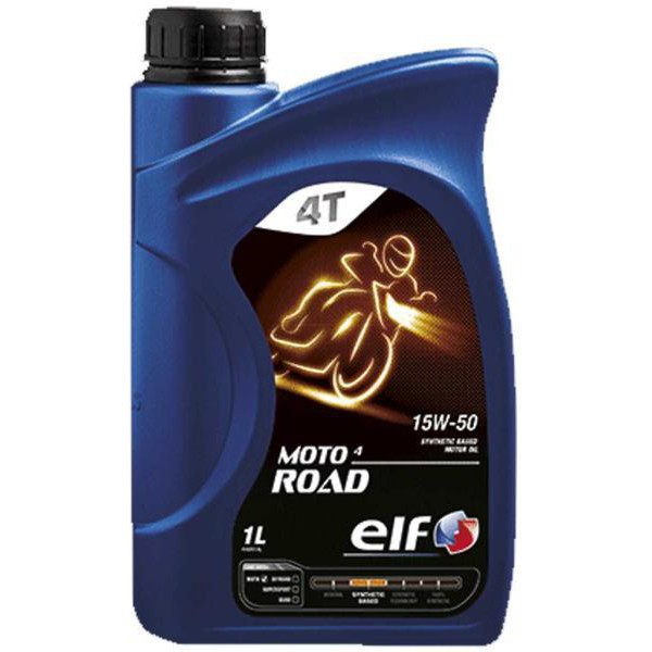 ELF MOTO 4 ROAD 15W50 15W-50 MINYAK HITAM ELF 15W50 15 50 ELF ENGINE OIL 15W50 1L ELF MINYAK HITAM
