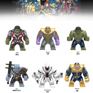 Marvel Avengers Superheroe Thanos Gauntlet Mini Figures Building Blocks Toy Gift 