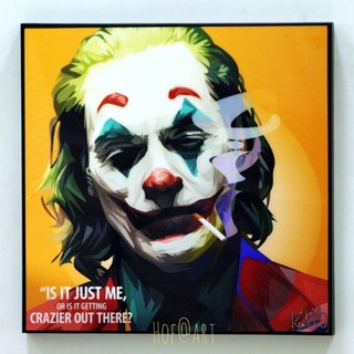 Joker #7 โจ๊กเกอร์​ คู่ปรับ Batman แบทแมน DC Comics การ์ตูน รูปภาพ​ติดผนัง pop art กรอบรูป แต่งบ้าน ของขวัญ