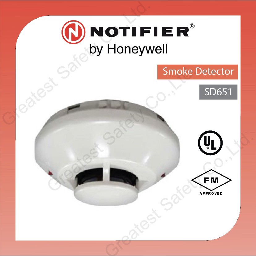 SD-651 "Notifier" Photoelectric Smoke Detector (UL)