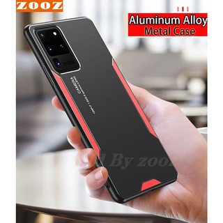 for Samsung Galaxy Note20 Ultra Note10 Plus Note10+ Note9 Note8 S10 S9 S8 Plus S10+ S9+ S8+ Luxury Matte Aluminum Alloy Case Shockproof Bumper Phone Casing Metal Laser Carving Panel Back Cover Camera Protection Hard Shell Bare Slim Anti-Fall Cases