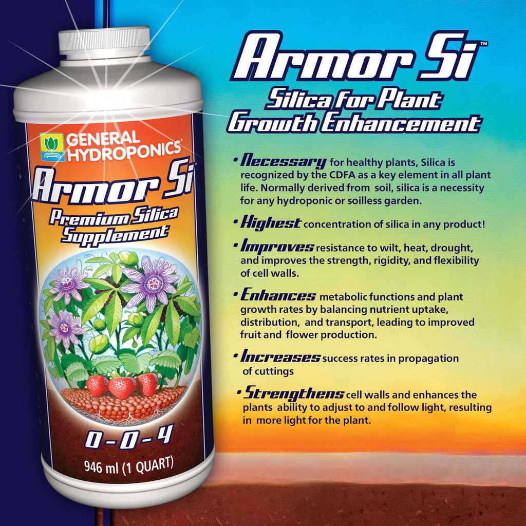 ARMOR SI by generalhydroponics อยากให้ต้นไม้ถึกทน ตัวนี้เลย