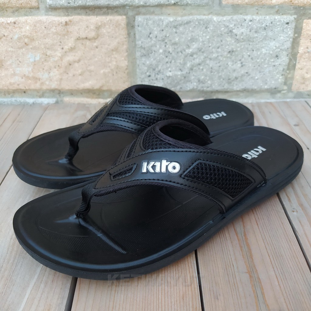 รองเท้าแตะผู้ชาย แบบสวม รองเท้าแตะหูหนีบ kito AJ1M