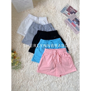 Sherlynn Brand “ Short Pants “ กางเกงวอร์ม ขาสั้น สายฝอ กางเกงขาสั้น