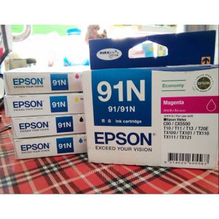 ตลับหมึก original epson 91N *แจ้งสีก่อนสั่งซื้อ