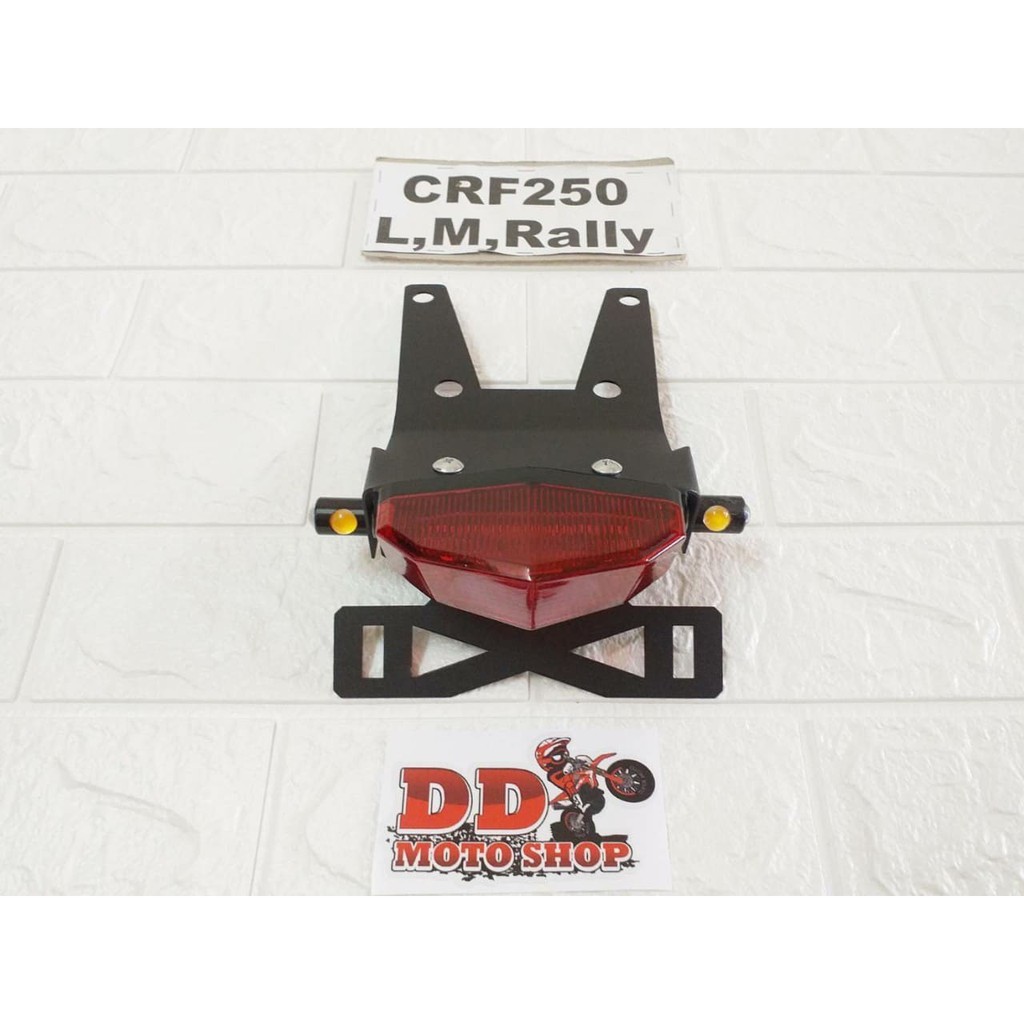 ท้ายสั้น CRF250L CRF250M CRF250RALLY โครงเหล็กหนา #1.2 mm #ใส่ไฟตาแมว CRF250L CRF250M CRF250RALLY
