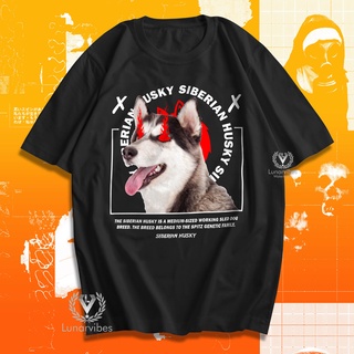 เสื้อยืด ลาย Siberian Husky สไตล์สตรีท 5109