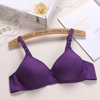 📣 พร้อมส่ง 🛒 เสื้อชั้นในทรงใหญ่ ไม่มีโครง สีพื้น ลายเรียบ ผ้านิ่มใส่สบาย ราคาถูกจากโรงงาน #คัพB ทรงใหญ่