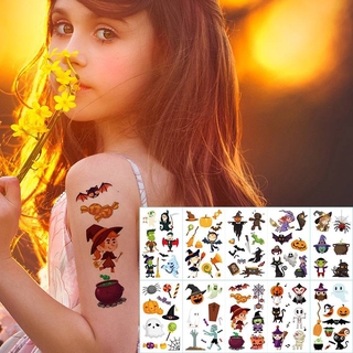 【Stocks】sticker tattoo  แทททูชั่วคราว 10 ชิ้น