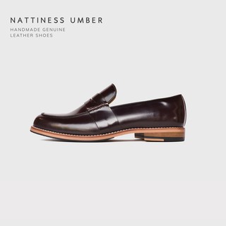 KEEPROAD รองเท้าหนังแท้ Loafers รุ่น Nattiness Umber