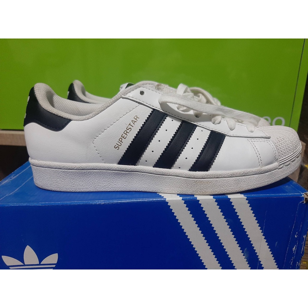 มือ 2 - รองเท้า ADIDAS SUPERSTAR (C77124) แท้ ไซส์ 42 - 8uk